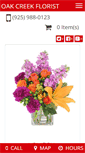 Mobile Screenshot of oakcreekflorist.com